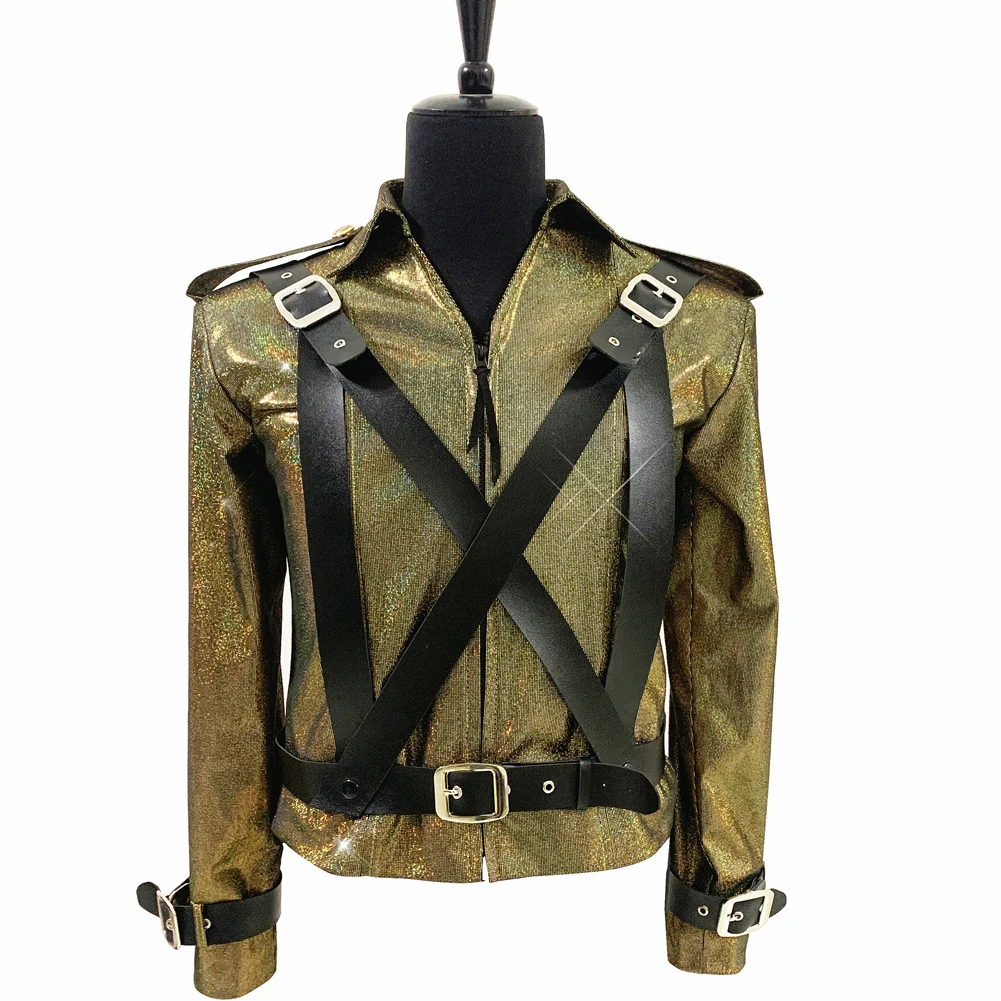 

MJ Michael Jackson Jacket in Punk Rock Working Day and Night Costume