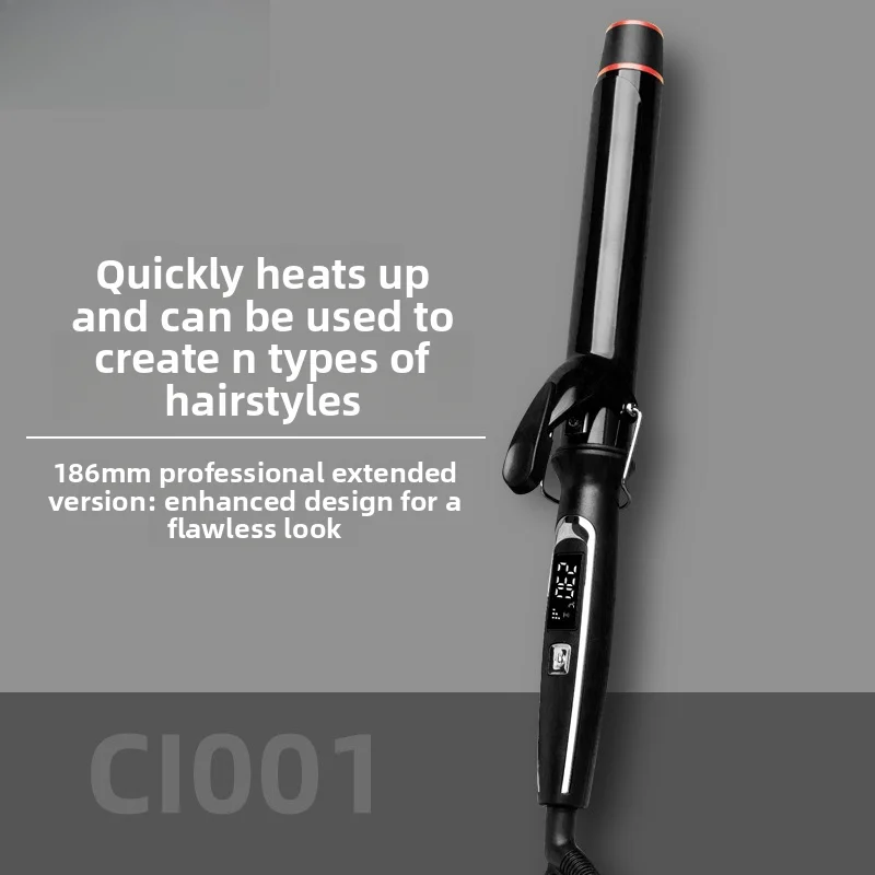 Bestseller Curling Iron Big Waves Do Not Hurt Hair Curling Iron LCD Display Long-lasting Setting of Curly Hair Large Roll 36mm