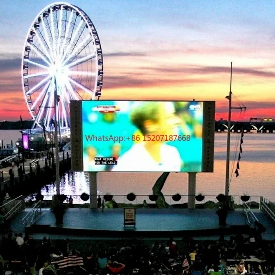 

Raybo Outdoor Pillar Double Side P4 P5 P6 P8 P10 Advertising Billboard 6 8mm Pixel Pitch Waterproof HD Panel LED Display Screen
