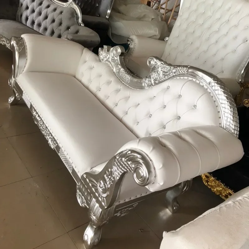 Solid Wood Chaise Longue, European Chaise Longue, Chaise Longue Sofa, Mermaid Wedding Chair