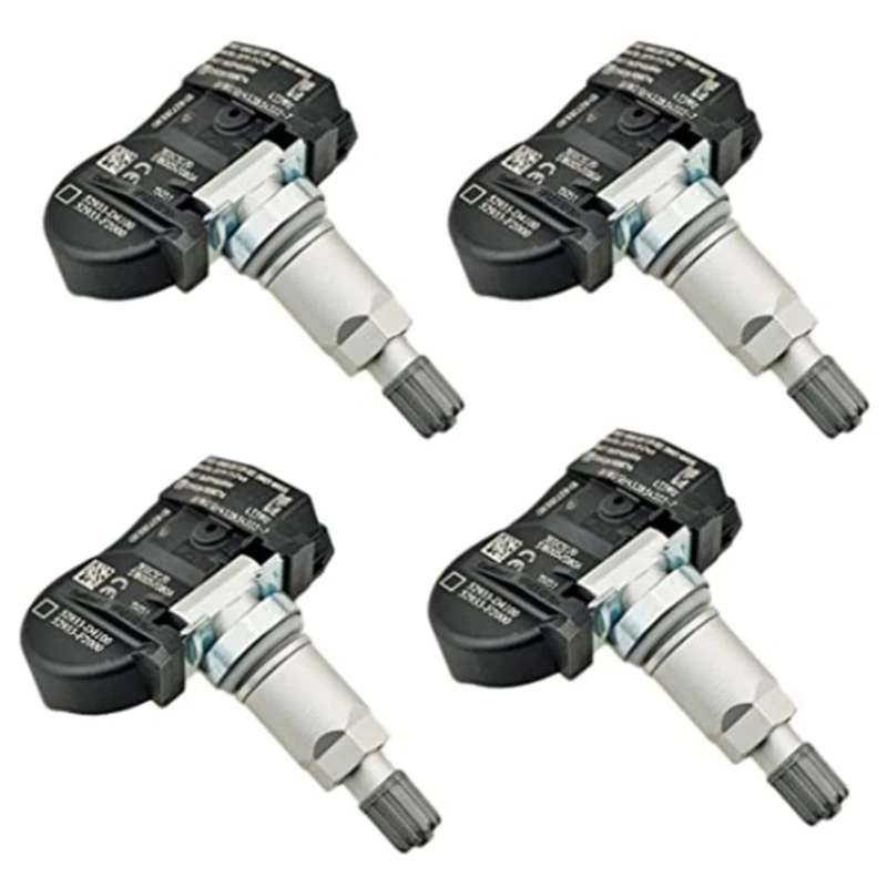 

52933-D4100 TPMS Tire Pressure Sensor 4-Piece Set 52933-F2000 For 2016-2018 Hyundai Elantra Santa Fe