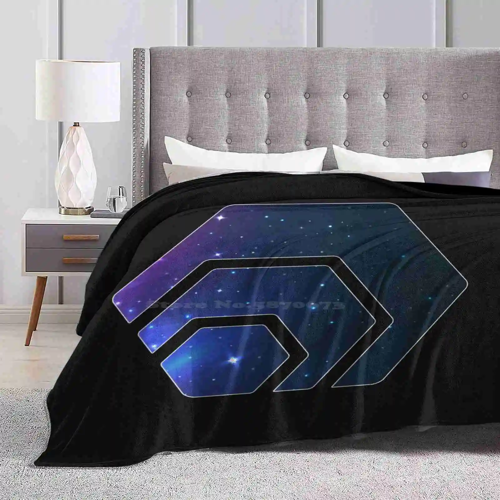 Hex Space Galaxy Crypto Stake Cryptocurrency All Sizes Soft Cover Blanket Home Decor Bedding Hex T Womens Hex Hodl Hex Hex Moon