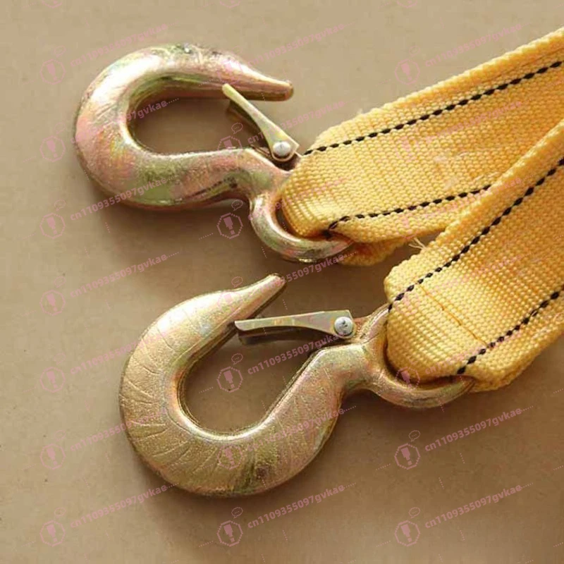 

Трос для буксировки автомобиля, прочный, 5, 10, 15 тонн, утолщенный, для эвакуации внедорожников