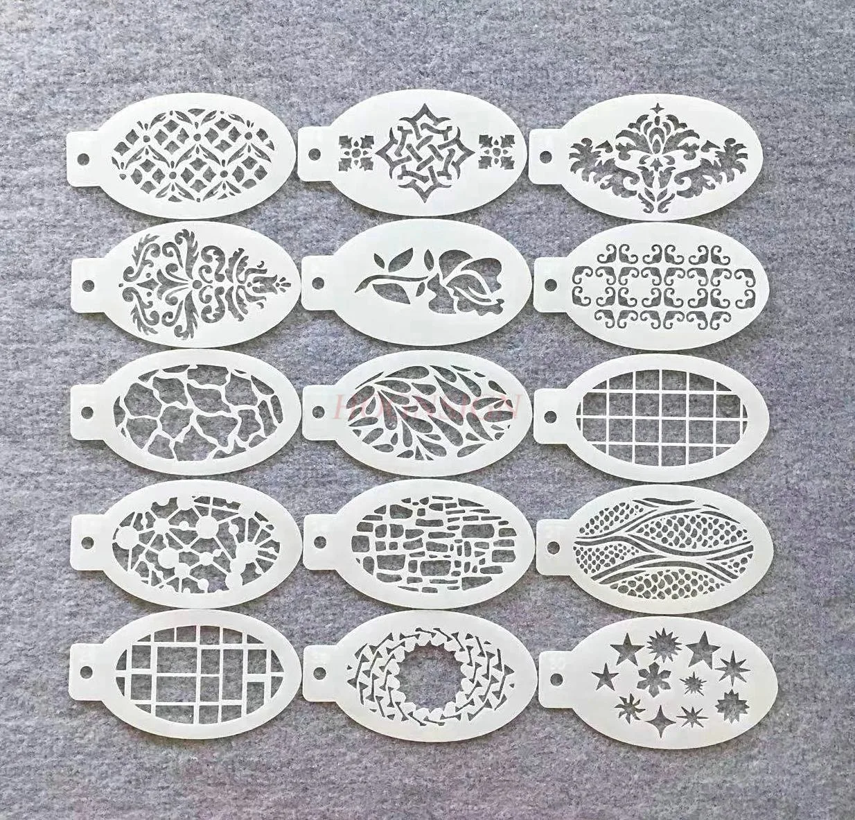 

1PCS Face Paint Stencils Face Painting Template Kit Face Stencils for Holiday Christmas Birthday Party