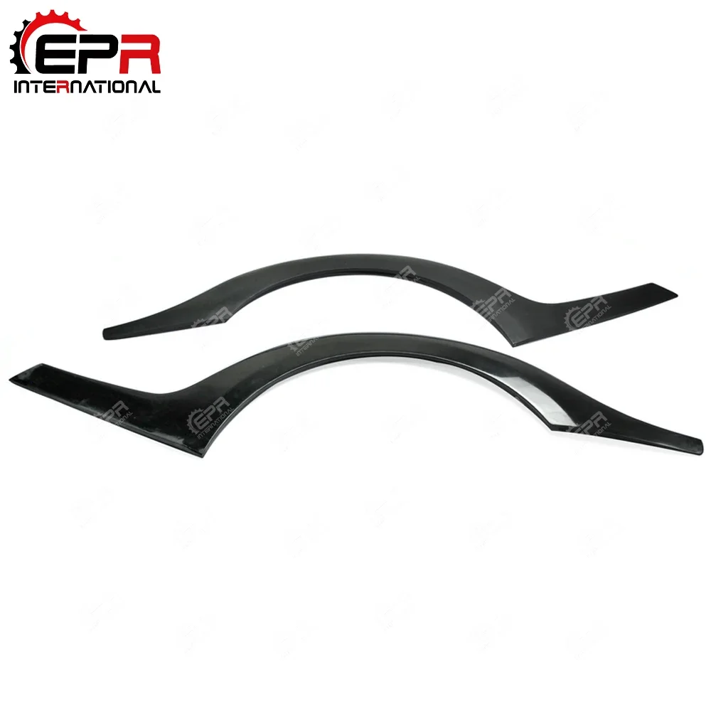 تصفيف السيارة لنيسان R35 GTR 12 'Ver TS Style FRP الألياف الزجاجية الخلفية الحاجز مضيئة الألياف الزجاجية عجلة قوس مجموعة غطاء جزء ضبط عدة