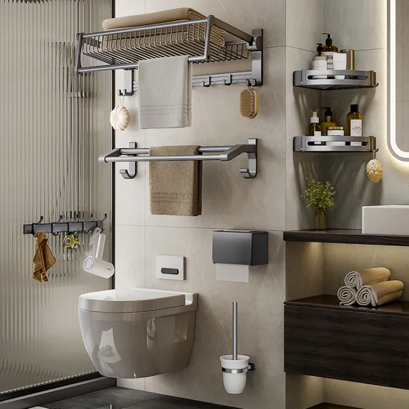 

Storage Luxury Full Furniture Bathroom Shelves Tools Stand Kit Shower Bathrooms Complete Toilet Lille Vogn Accessories Home