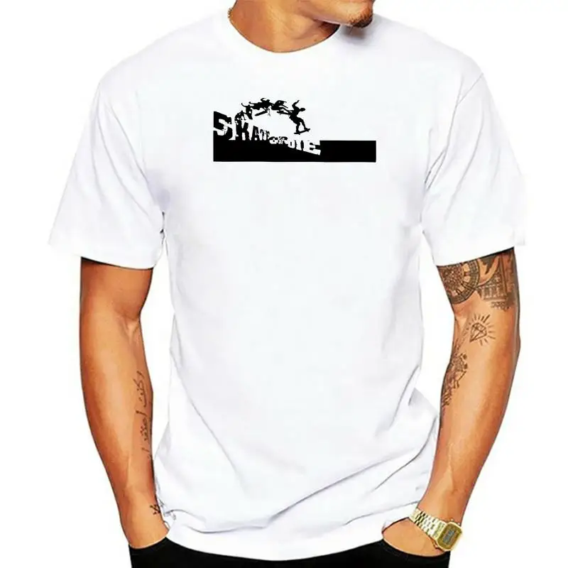 100% Cotton Print Summer O-Neck New Mens/Girls Skateboarder T-shirt Skate Or Die Skater clothing gear stuff Tee Shirt