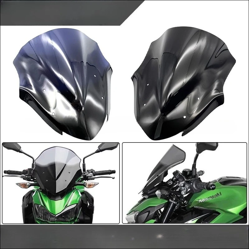 

Modified Front Windshield / Wind Deflector / Windscreen Accessory for Kawasaki Z900 (2017-2019 Model Years)