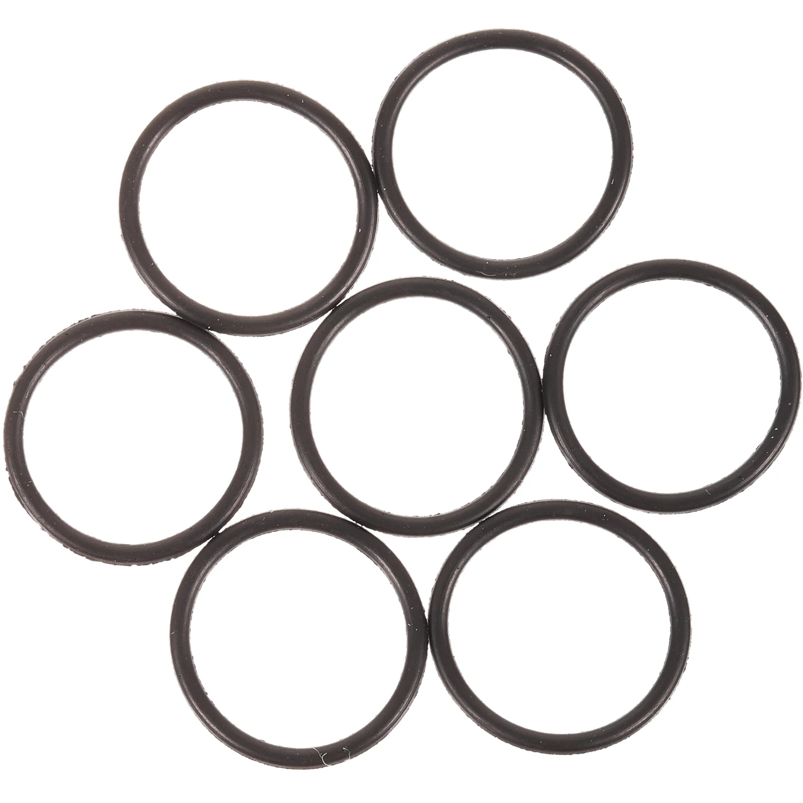 

20 Pcs Small Rubber Apron Trumpet Slide Rings Bands Instrument Muffler Accessories Mute Practice