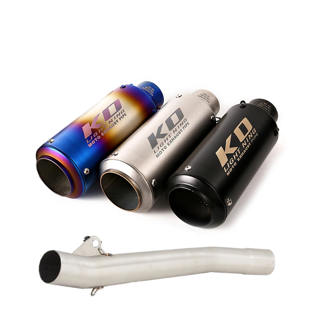 

Выхлопная труба мотоцикла, среднее звено, глушитель из нержавеющей стали, без шнуровки DB Killer для SUZUKI Bandit 600 1250 GSF600 1995-2006 гг.