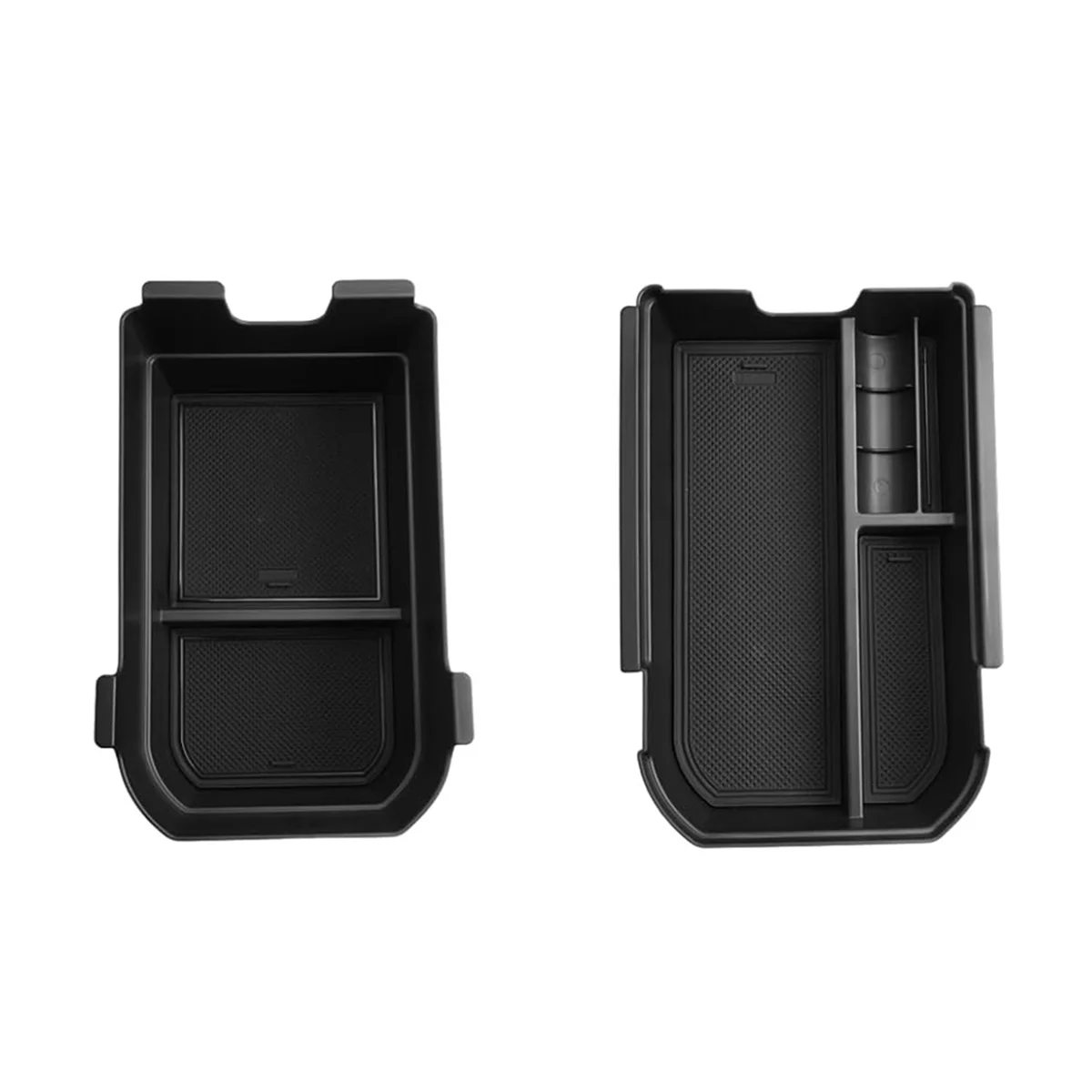 For Toyota Land Cruiser 250 Prado LC250 2024 Center Console Organizer Double Layer Armrest Storage Box Tray Accessories