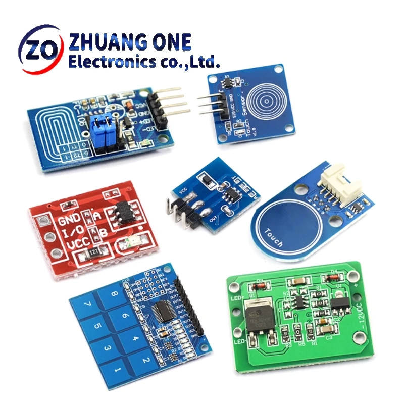 TTP223 / TTP223B / TTP224 / TTP226 / TTP229 Jog Digital Touch Switch Sensor Digital 1/4/8/16 channel Touch Key Capacitive Module