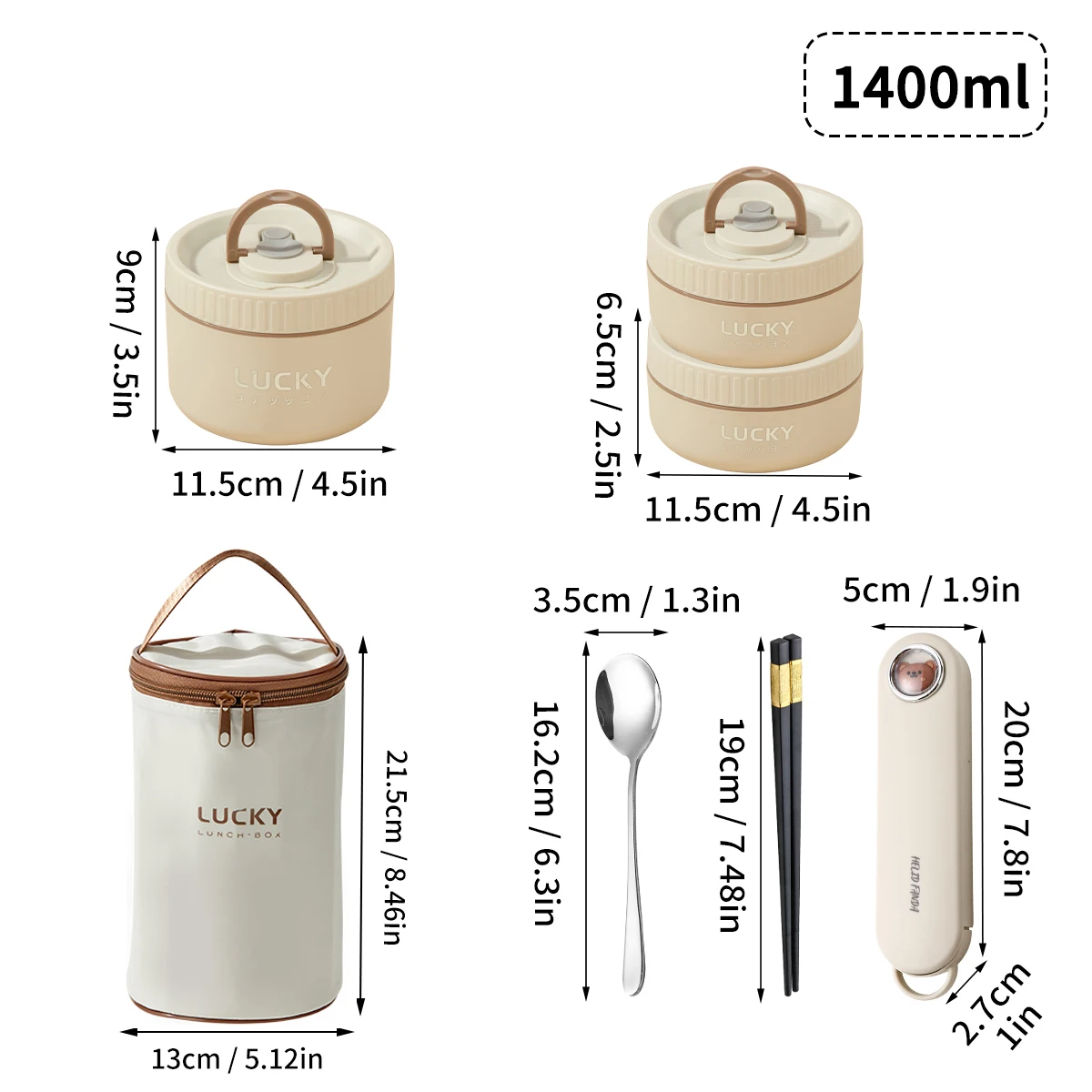 WORTHBUY Draagbare verzegelde thermische lunchbox voor kinderen Stapelbare magnetron 304 roestvrij staal Bento Box geïsoleerde voedselcontainer