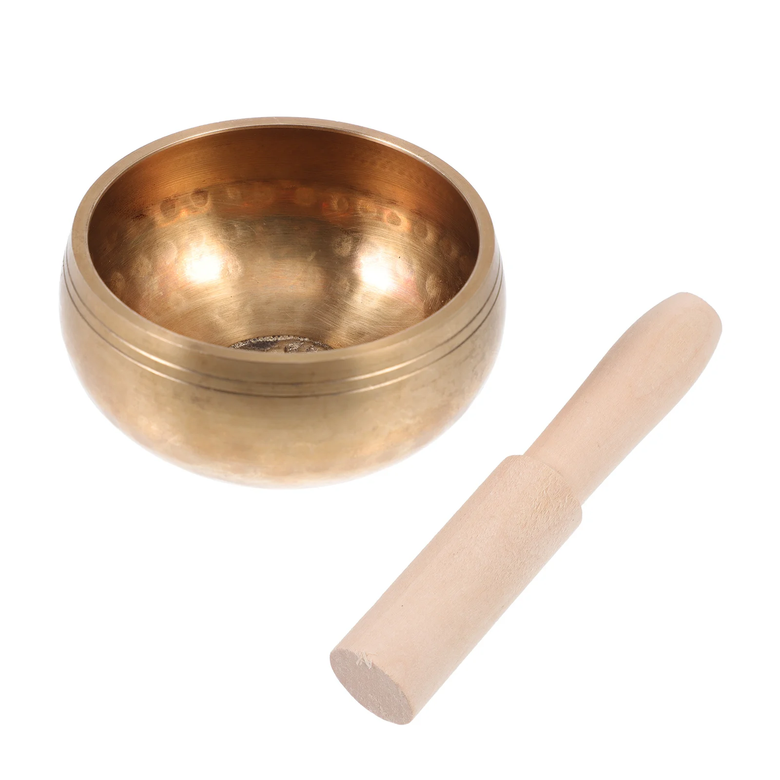 

1Set Professional Buddha Sound Bowl Copper Bowl Suitable for Spiritual Practitioners Teachers Energy
