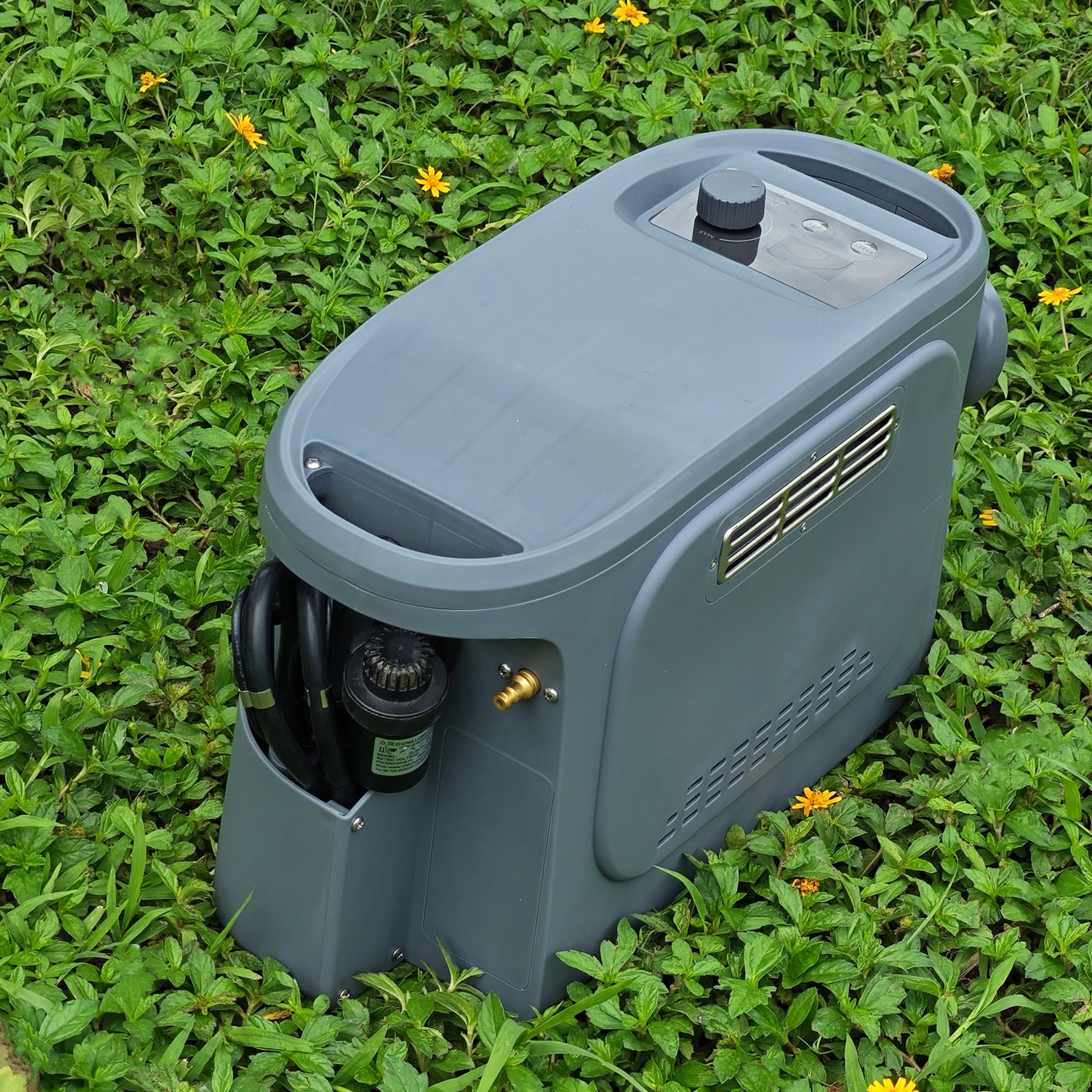 Dual-Zone Heating System For RV Independent Temperature Control For Shower Kitchen Reusable Emergency Feature For Camping