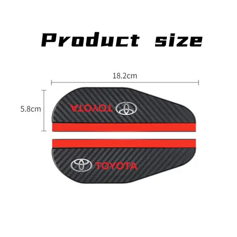 for Toyota Rav4 CHR Yaris Prius Avensis Corolla Camry Highlander GR 86 Accessories 2pcs car Rearview mirror Carbon fiber Rain 10 best sales car accessories toyota - №10