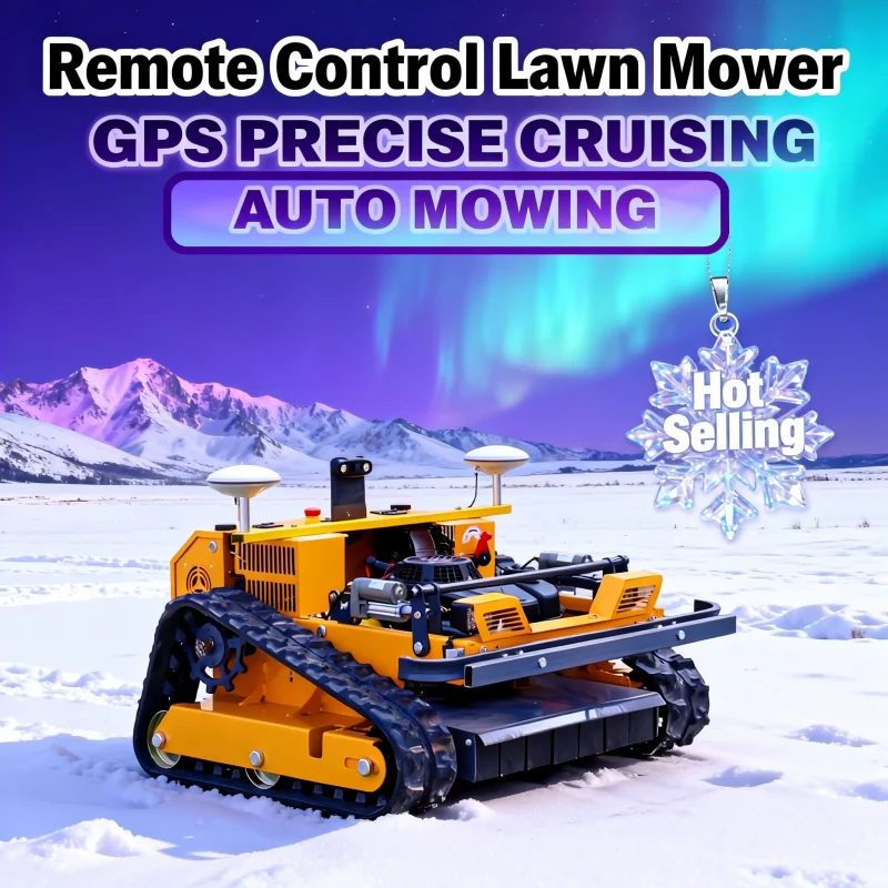 

Индивидуальная промышленная газонокосилка с автоматической режущей системой GPS - высококачественная самоходная роботизированная травяная машина с дистанционным управлением