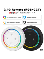 Miboxer S2 Rainbow Remote Round Remote 2.4GHz RGB+CCT  LED Light/Bulb/Controller Brightness Dimming Switch
