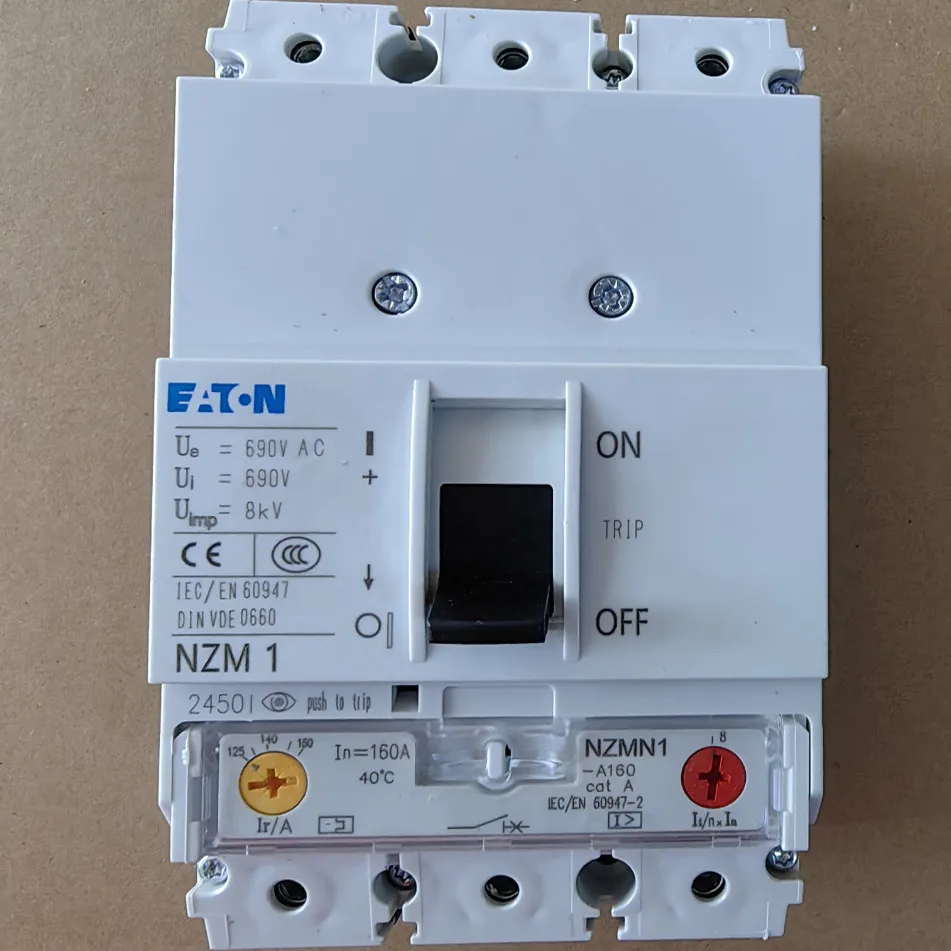 Image 3: Disjoncteur à boîtier moulé Eaton Muller NZMN1-A160 avec protection thermique magnétique, EATON Original