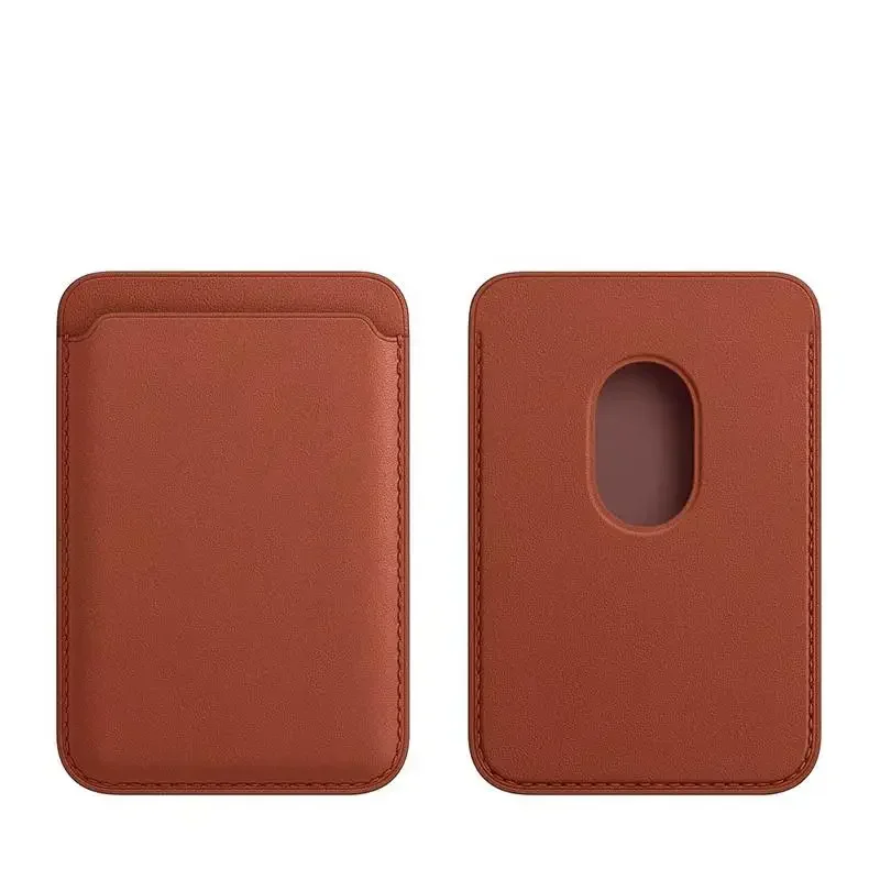 Apple Leather Wallet for iPhone 16 Pro Magsafe 15Pro 12 13 14 Pro Max Card Bag Magnetic Fashion Wallet Card Holder for IPhone