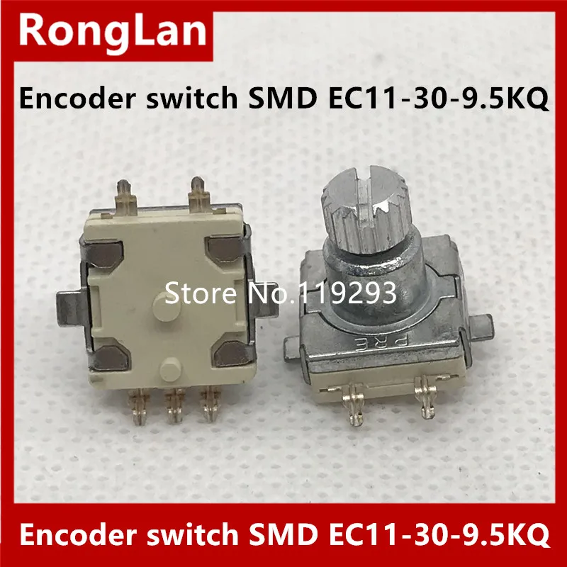 

[BELLA]ENCODER автомобильный аудио цифровой потенциометр поворотный энкодер SMD EC11-30-9,5KQ--10 шт./лот