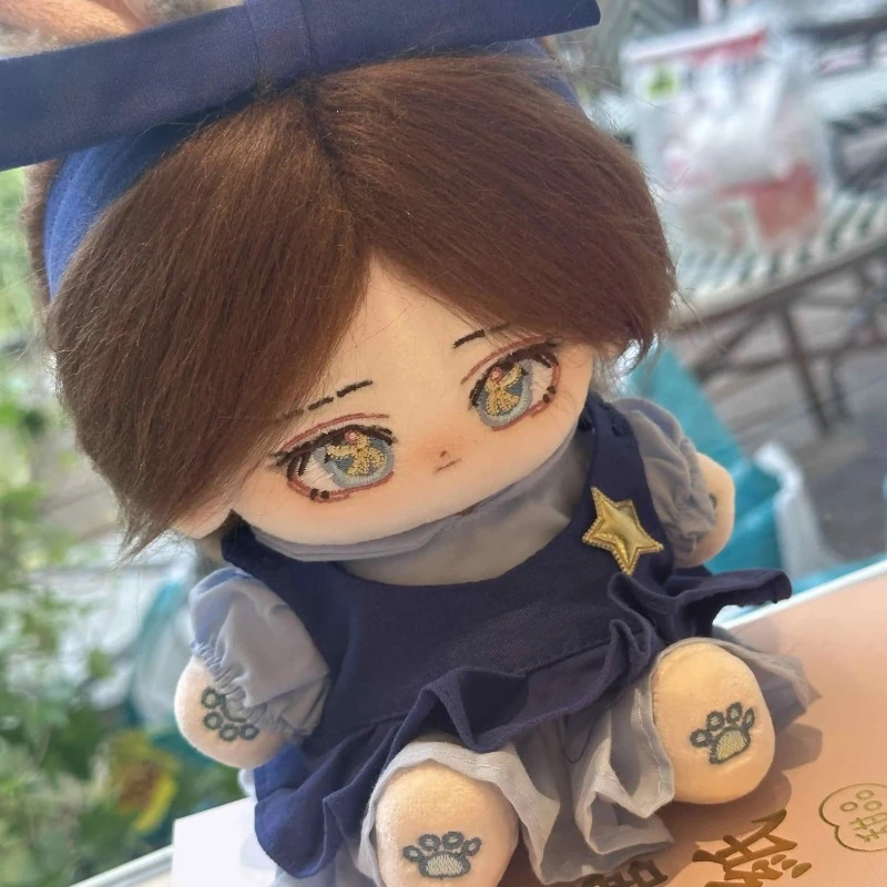 

20cm Game Identity V Emily Dyer Doctor Kawaii Cosplay Soft Cotton Doll Body Anime Cartoon Plushies Model Toy Figures Fans Gift