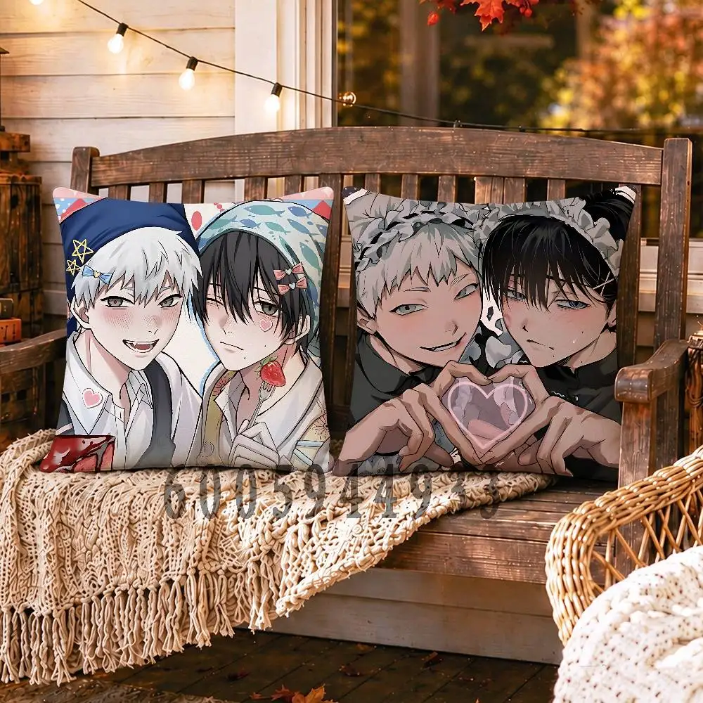 T-The Summer Hikaru Died Square Pillow Cover Multiple Sizes For Car Home Bedroom Decoration Holiday Housewarming Gift For Family
