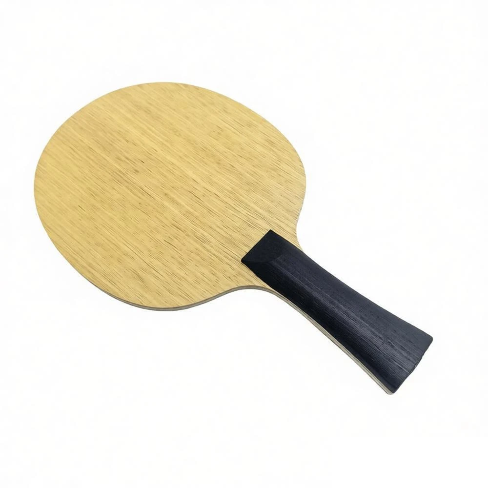 Lemuria Handmade Q968 Wang Chuqin Hurricane Wang Table Tennis Racket 5 Ply Wood 2 AC Carbon Fiber Offensive Ping Pong Blade