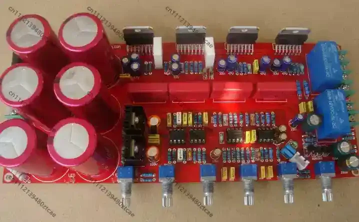 3-チャンネル-tda7293-パラレルアンプボード、トーン調整機能付き、4-オームスピーカーオーディオ-diy-と互換性のある割引アクセサリー