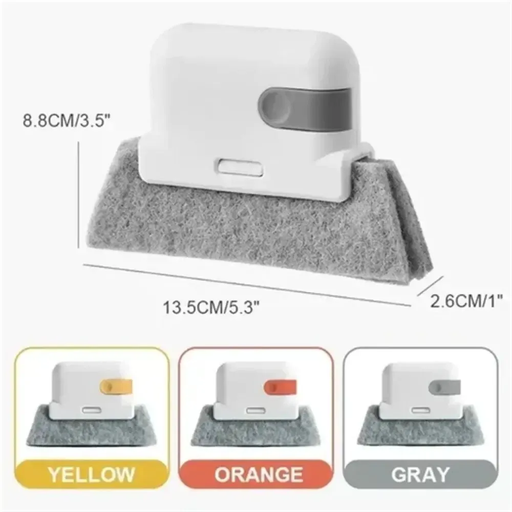 Window Cleaning Brush Windowsill Groove Deadend Cabinet Crevice Brush Removable Household Multifunctional Cleaning Tools