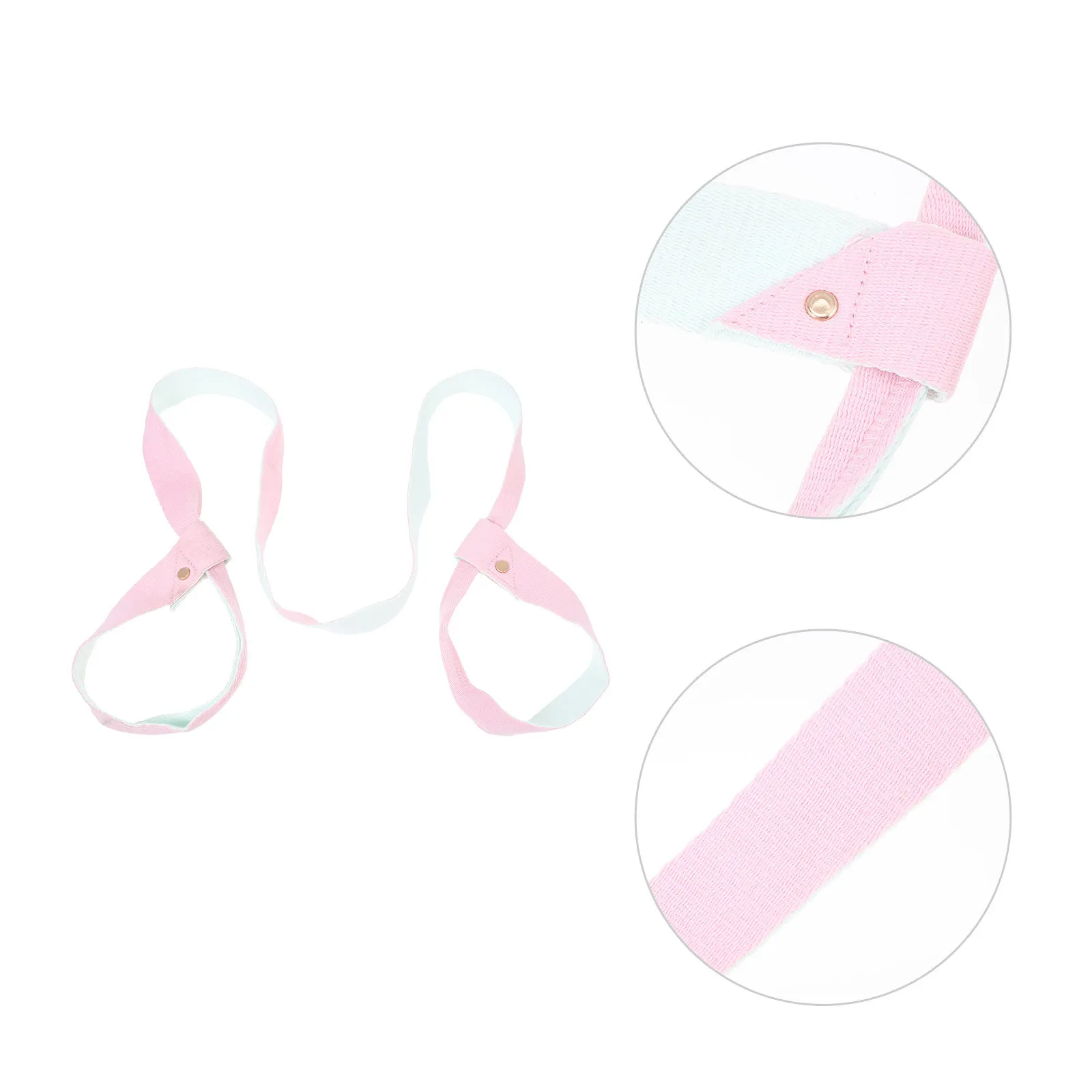 

Yoga Mat Strap Cotton Material Soft Comfortable Portable for Fitness Balancing Poses Physical Therapy Multi-Functional Carrying