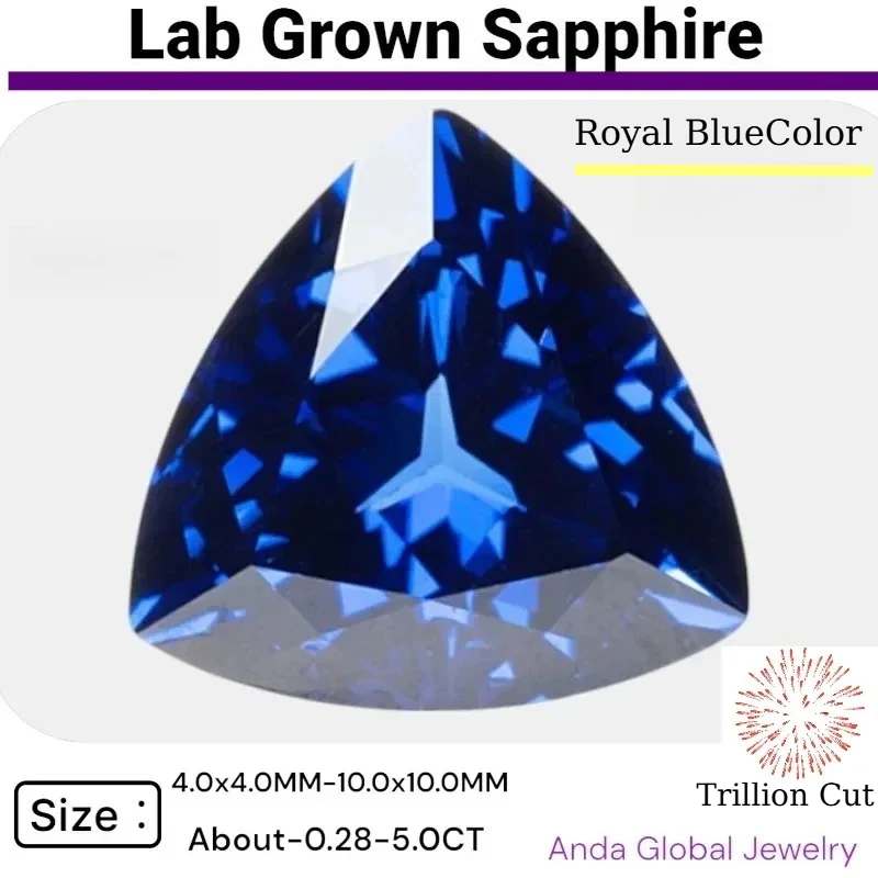 L-Lab Grown Sapphir… - image