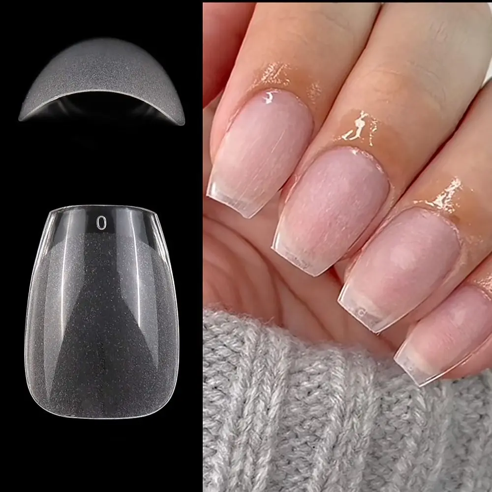 120/240/500 stks/doos XXS XS Kunstnagels Tips Pre-vorm Extra Korte Gelly Nail Tips Multi-Size Ultradunne Teennagelverlenging