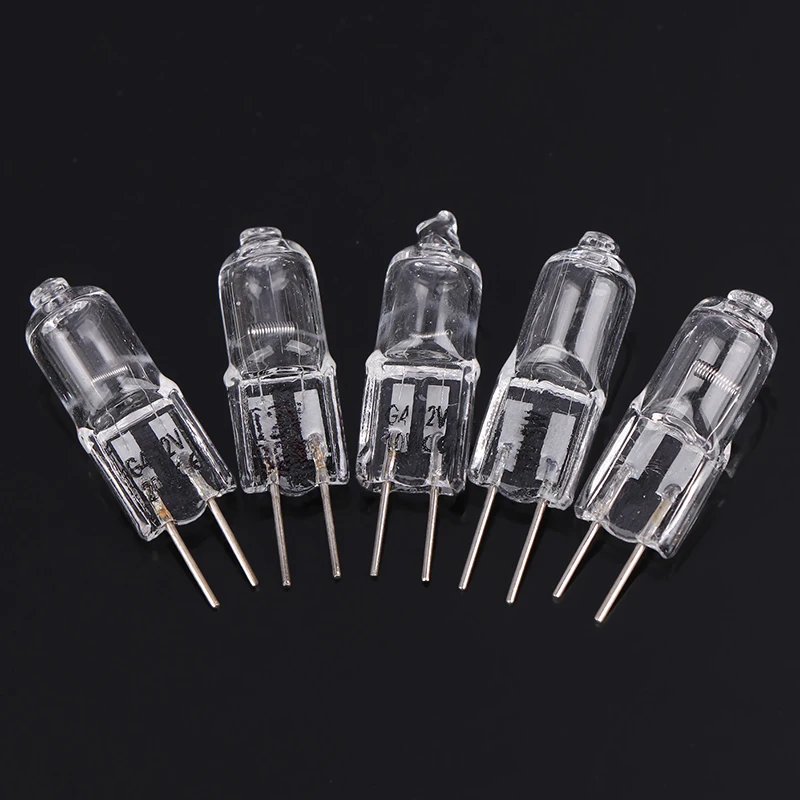 

10Pcs/Set 5W 10W 20W 35W 50W 2900K Halogen Warm Energy G4 12V Bulbs Indoor Lighting Light JC Bi-Pin LED Crystal Globe Lamp