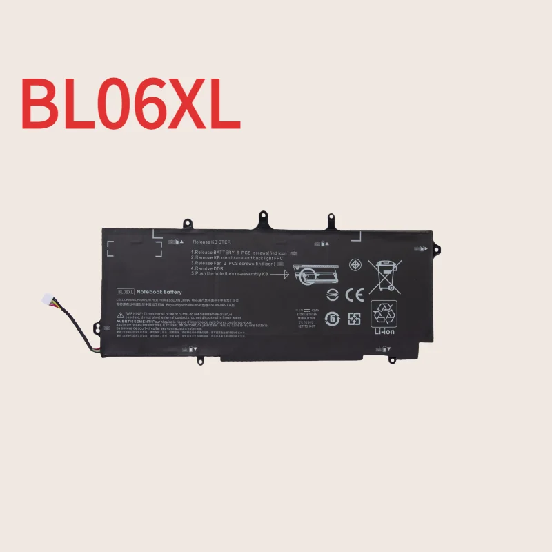 

BL06XL Laptop Battery for HP EliteBook Folio 1040 G0 G1 G2 Series HSTNN-W02C 722236-171 BL06 HSTNN-DB5D