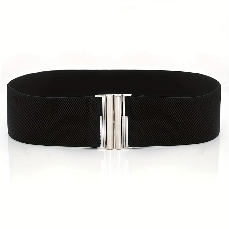 Paired with a dress fashionable women\'s wide waist seal elastic belt versatile women\'s wide belt decoration