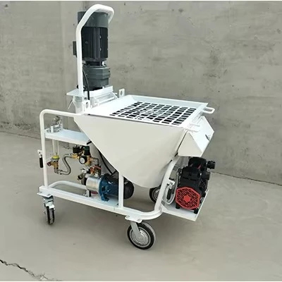Advanced Technology Plaster Cement Spraying Machine 220v/380v Automatic Gypsum Plaster Station Mortar Spraying Machine