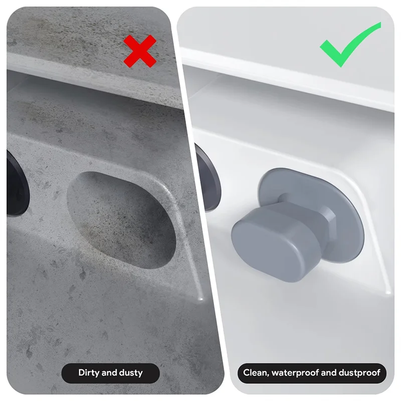 A89E-SK0086-3 لـ Starlink Mini غطاء سيليكون متين ممتاز لمنافذ Starlink RJ45 مقاوم للماء والغبار لـ Gen 3/Mini