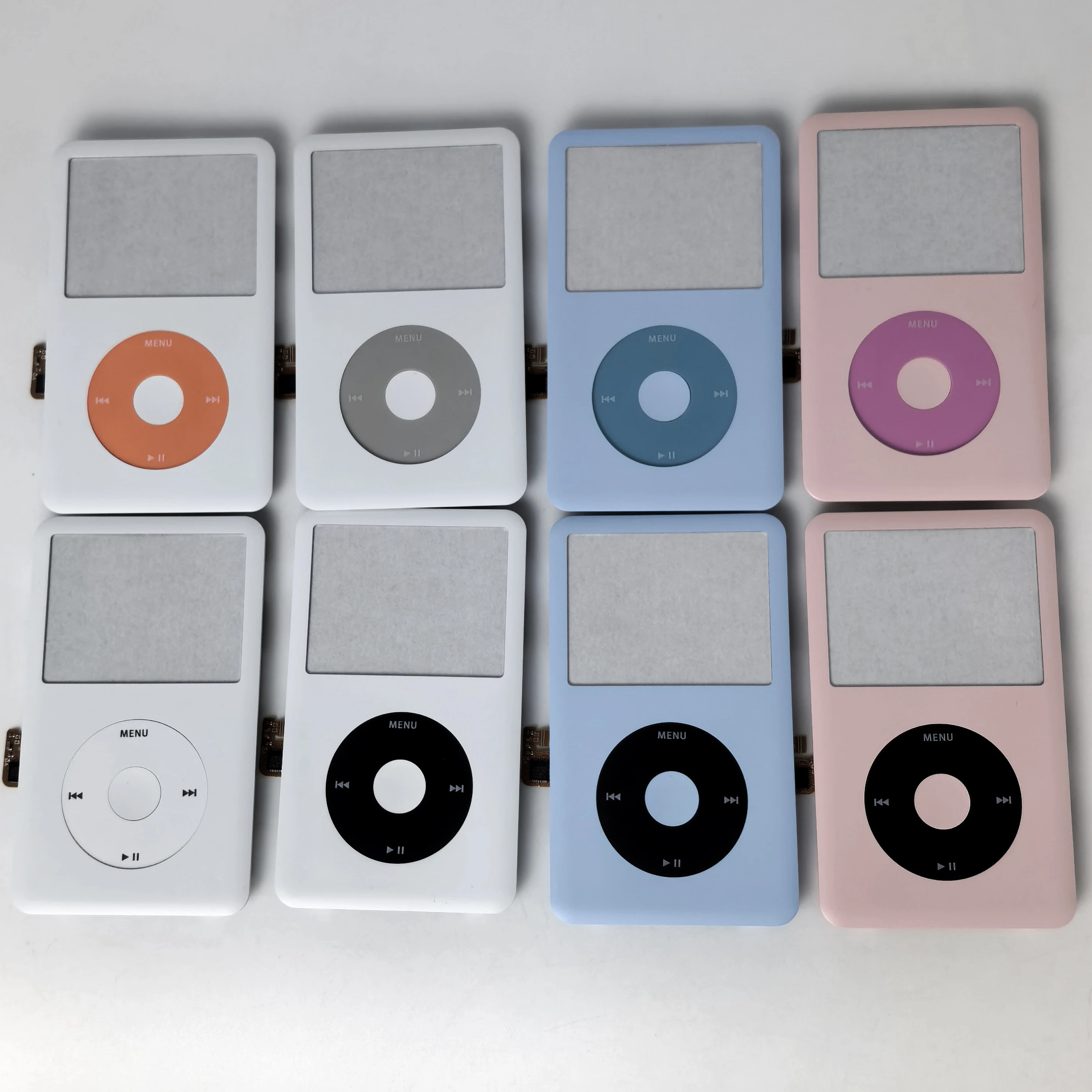 Nowa Matowa Przednia Obudowa i Zestaw Przycisków Clickwheel do iPod Classic 6. i 7. generacji 80GB 120GB 160GB Obudowa A1238 Cienka/Gruba — zdjęcie produktu 6