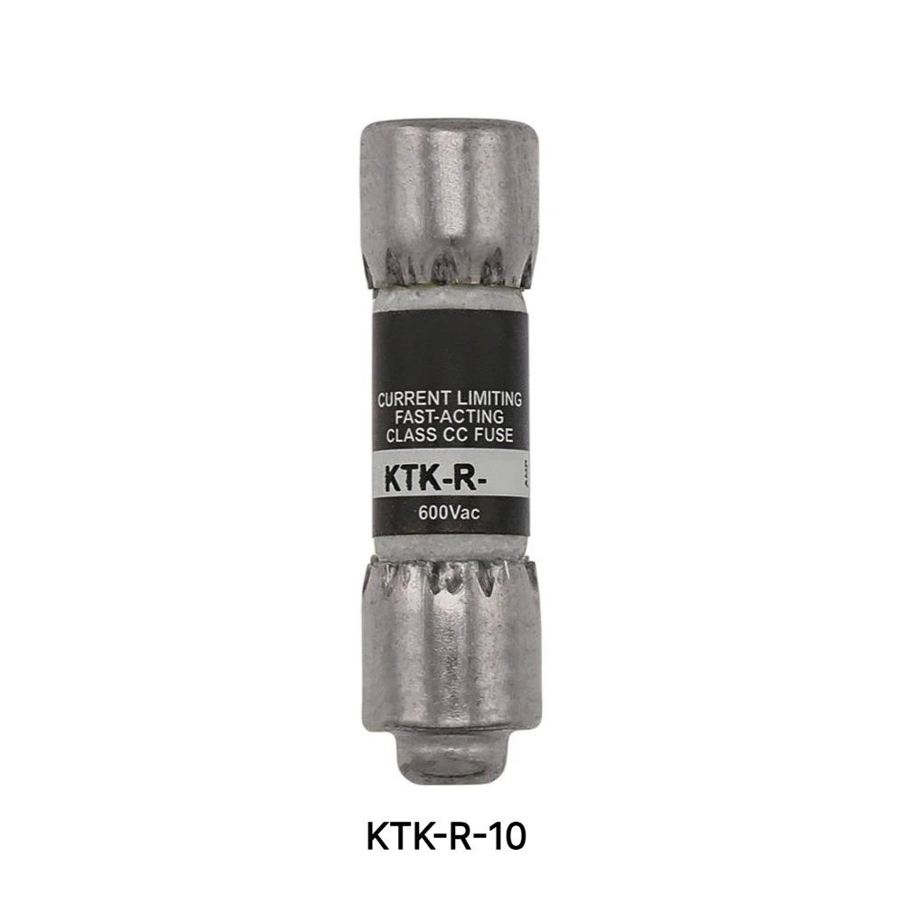 KTK-R-10 Fast Acting Cartridge Fuse, 10A 600V, 1 Pack OEM