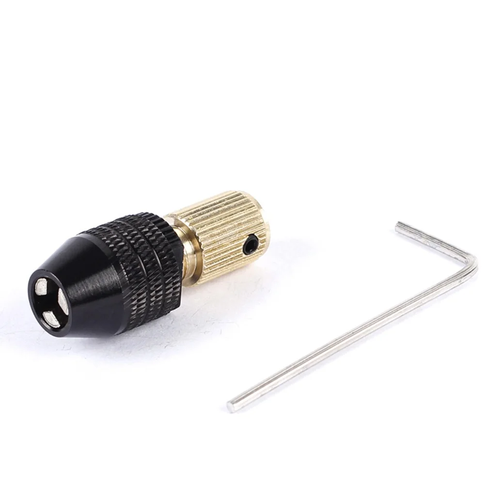 Adjustable Metal Drill Chuck 0 3 to 3 4 Millimeters Securely Holds Bits with Anti Slip Design for Various Rotating Tools