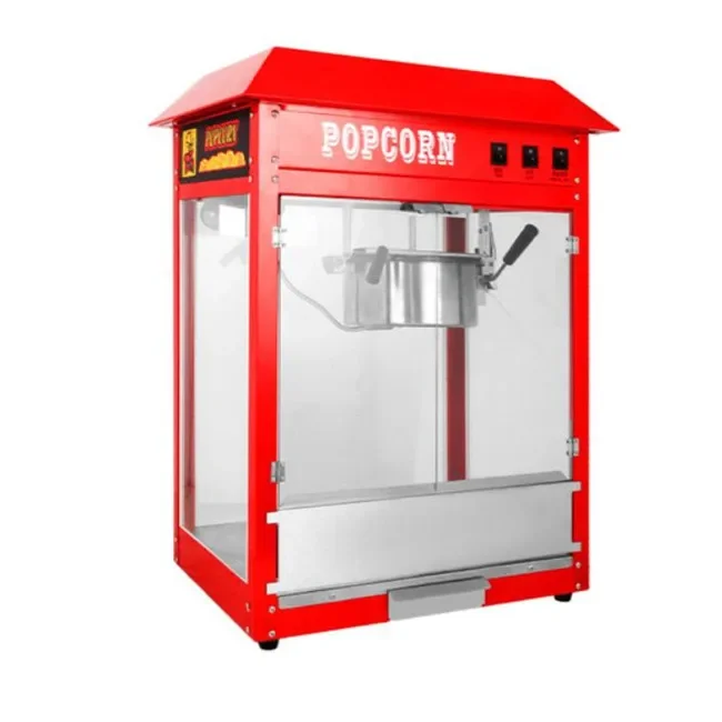 Mini máquina comercial profesional de palomitas de maíz y caramelo de Turquía, máquina expendedora