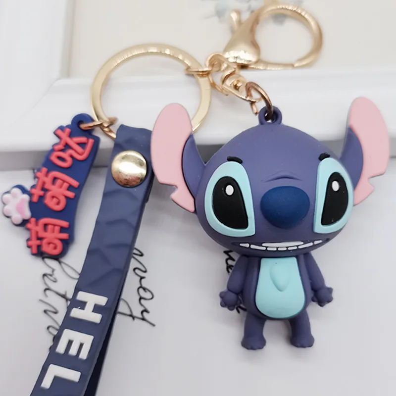 

Cartoon Disney Stitch Keychain Doll Key Chain Lovely Pendant Handbags Accessories for Men and Women Cute Gifts Keychains