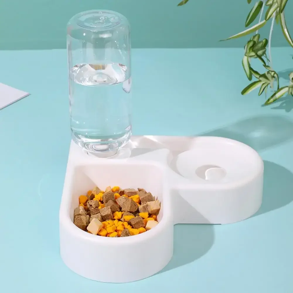 وعاء مياه أوتوماتيكي مع موزع - طبق طعام للحيوانات الأليفة مقاوم للرطوبة وعاء للشرب والتغذية للكلاب والقطط #2
