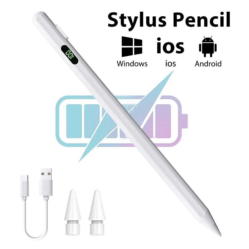 Universal Stylus For Apple Pencil iPad Pro Samsung Huawei Xiaomi Pad Tablet Pen iOS Android Windows Phone Screen Capacitive Pens