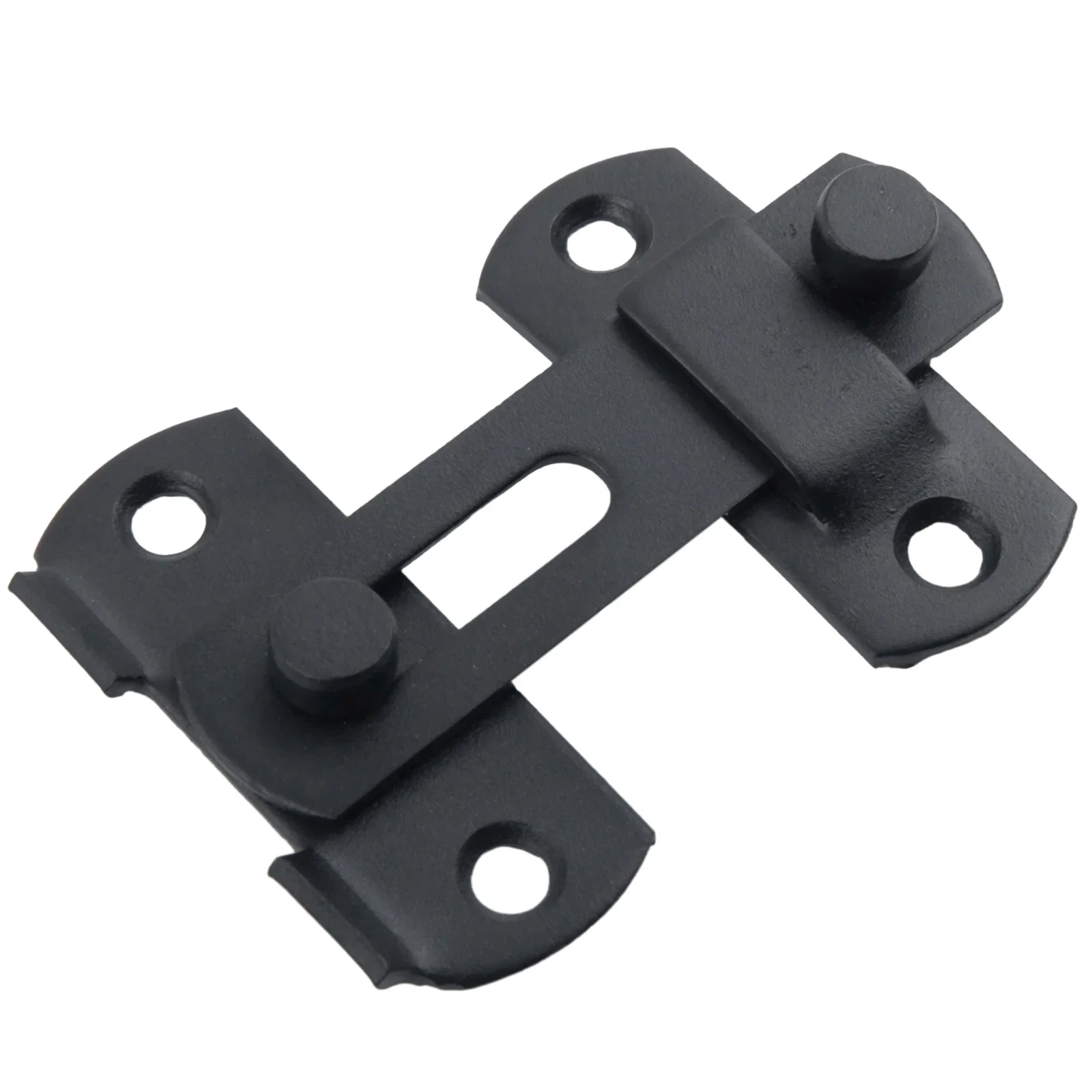 Home Gate-Latch Hardware 7cm X 5cm X 2cm accessori Flip Latch Latch Lock nero opaco finitura vernice strumenti parti