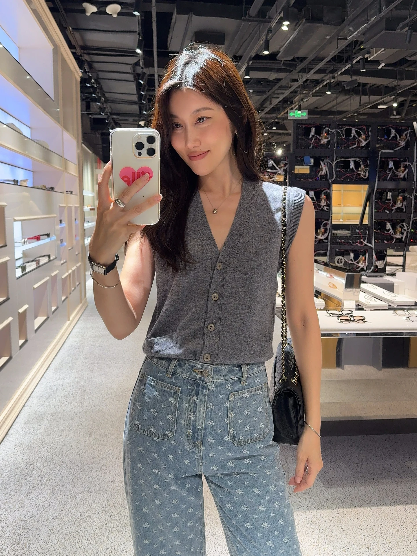 

Женский жилет Kroche ey Svel V-Ne из чистой шерсти на пуговицах, мягкий, приятный к телу, свободный, стройнящий топ, осенняя мода