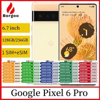 Google Pixel 6 Pro 6Pro 5G Octa Core 6.7inch Screen 12GB RAM 128GB 256GB 512GB ROM 50MP Camera Google Tensor Unlocked Cell phone