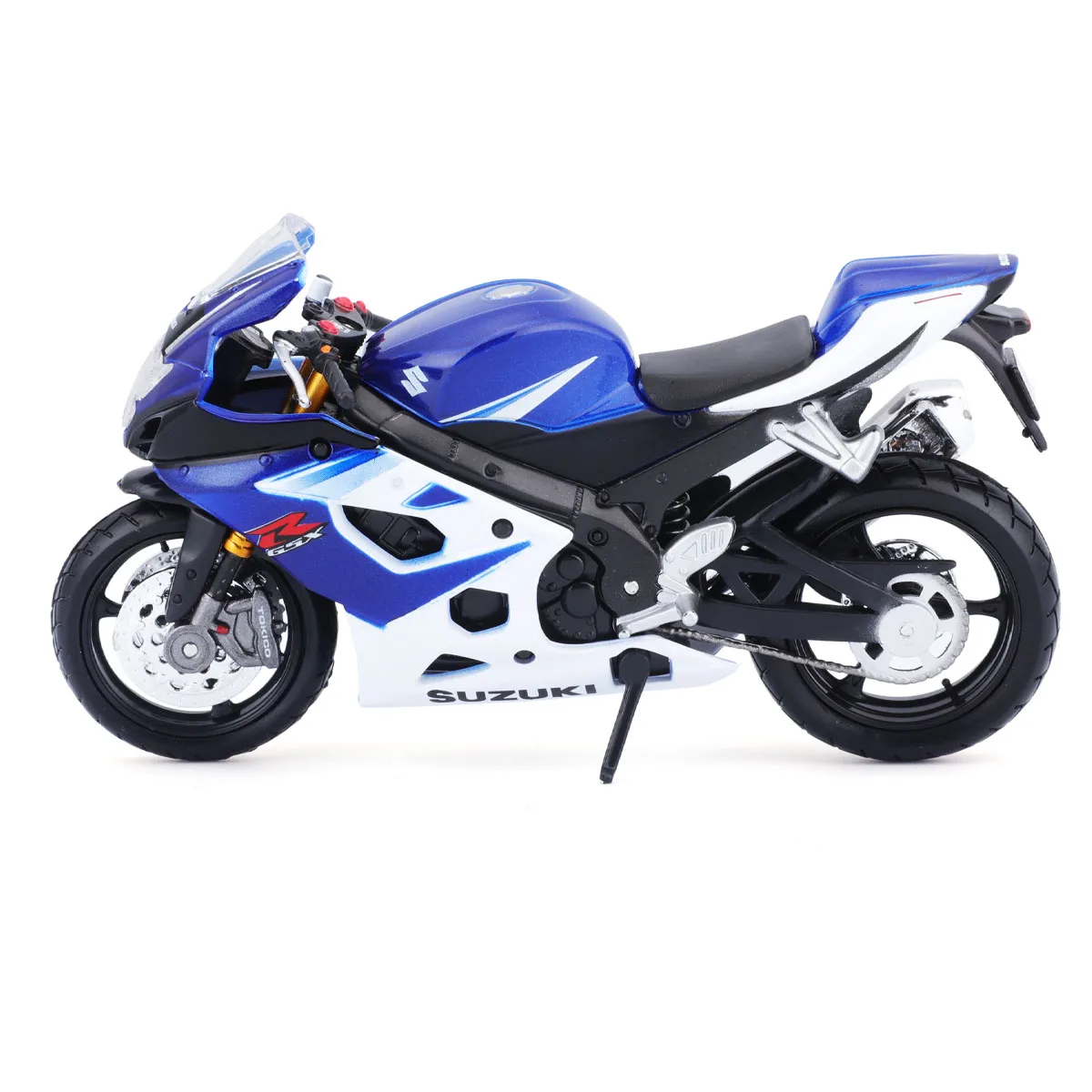 Bburago 1:18 2021 Suzuki GSX-R1000 R Static Die Cast Vehicles Collectible Motorcycle Model Toys