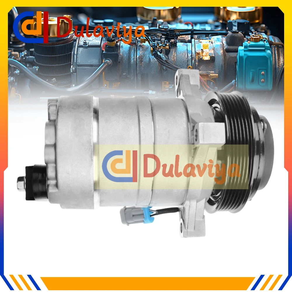 

19192527 Компрессор переменного тока со шкивом 6 шт. для Buick Cadillac Chevrolet Pontiac V8 5,7 л 52499051 88999295 89018936 89019226 89019368